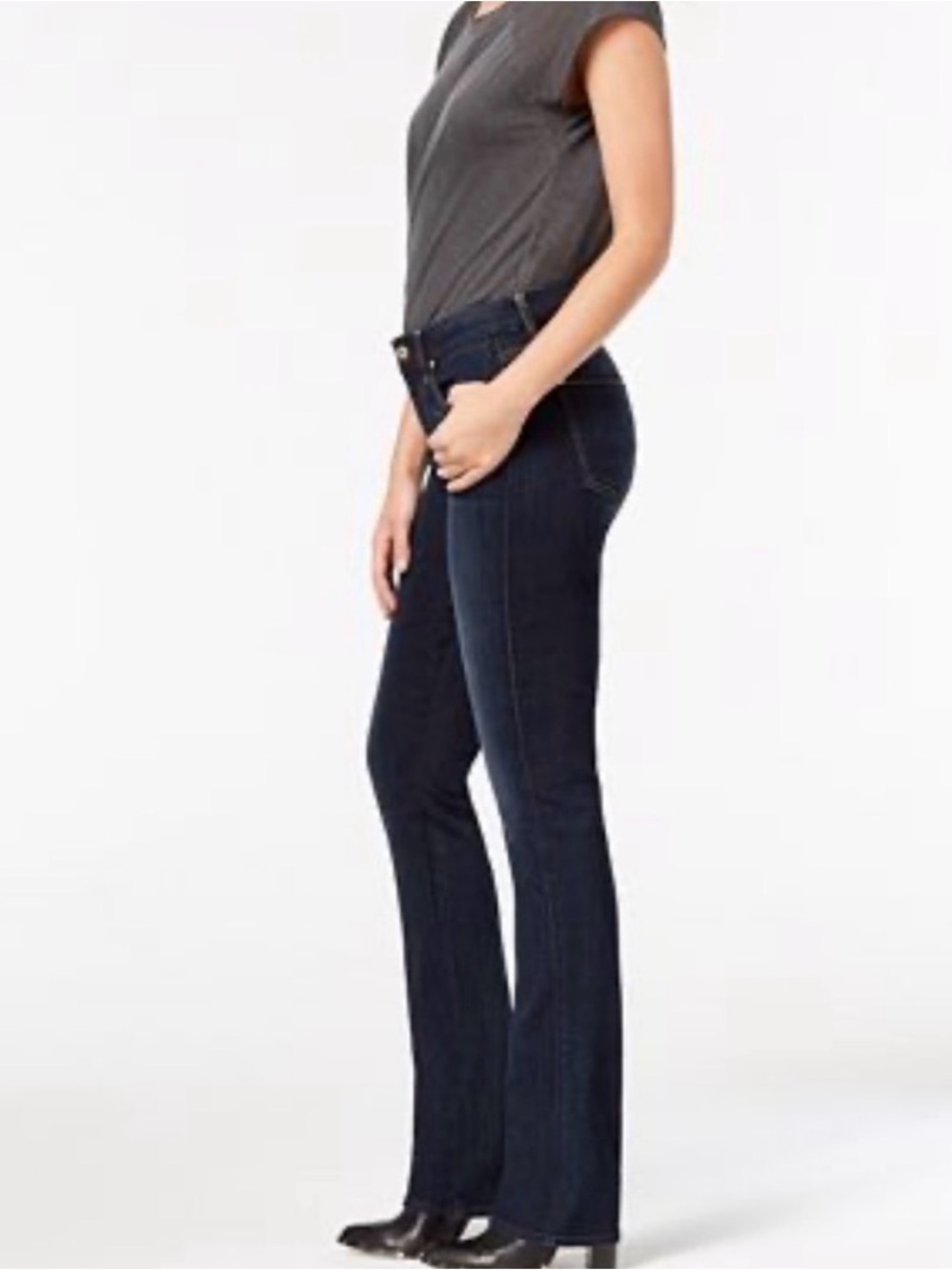 7 For All Mankind FAM Kimmie Straight Leg Jeans (30)